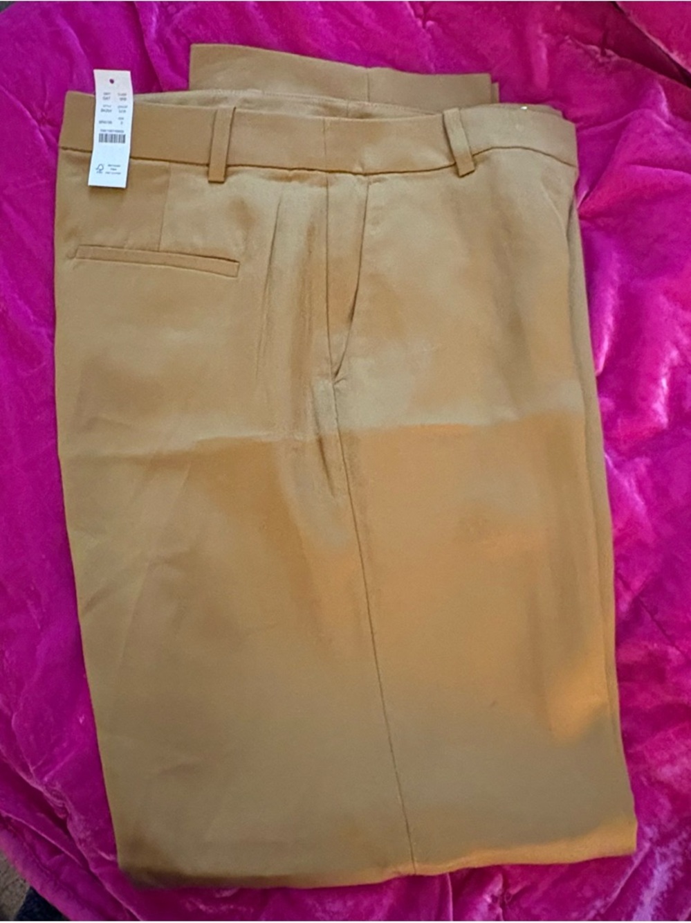 J. CREW Ingrid Gramercy High Rise Cappuccino Trouser Pants (BK254) - Picture 5 of 13